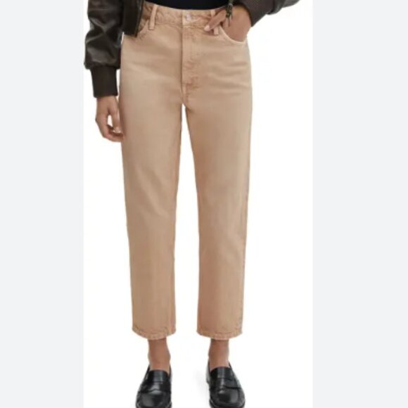 Mango Mom High-waist Jeans, Size 6, Color Sand - Picture 4 of 12